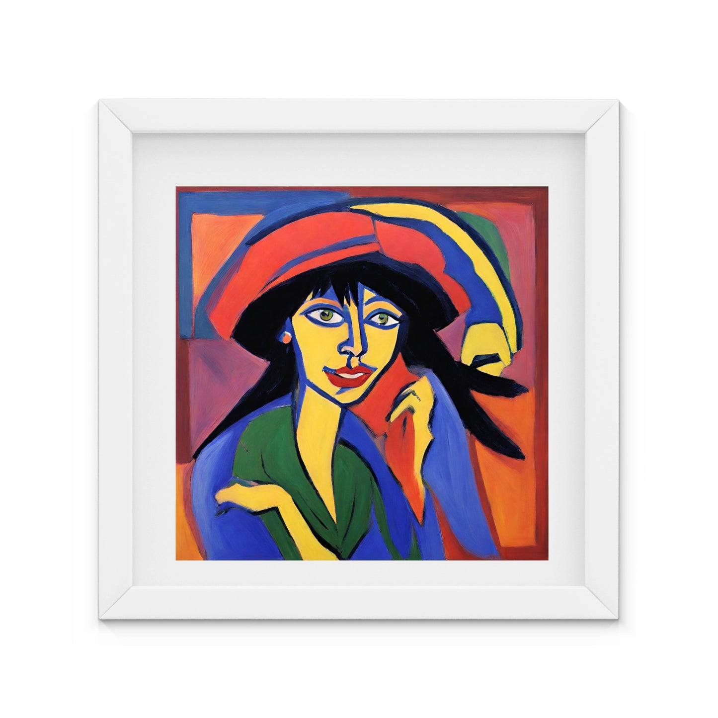 La joven Claudine -Art Print