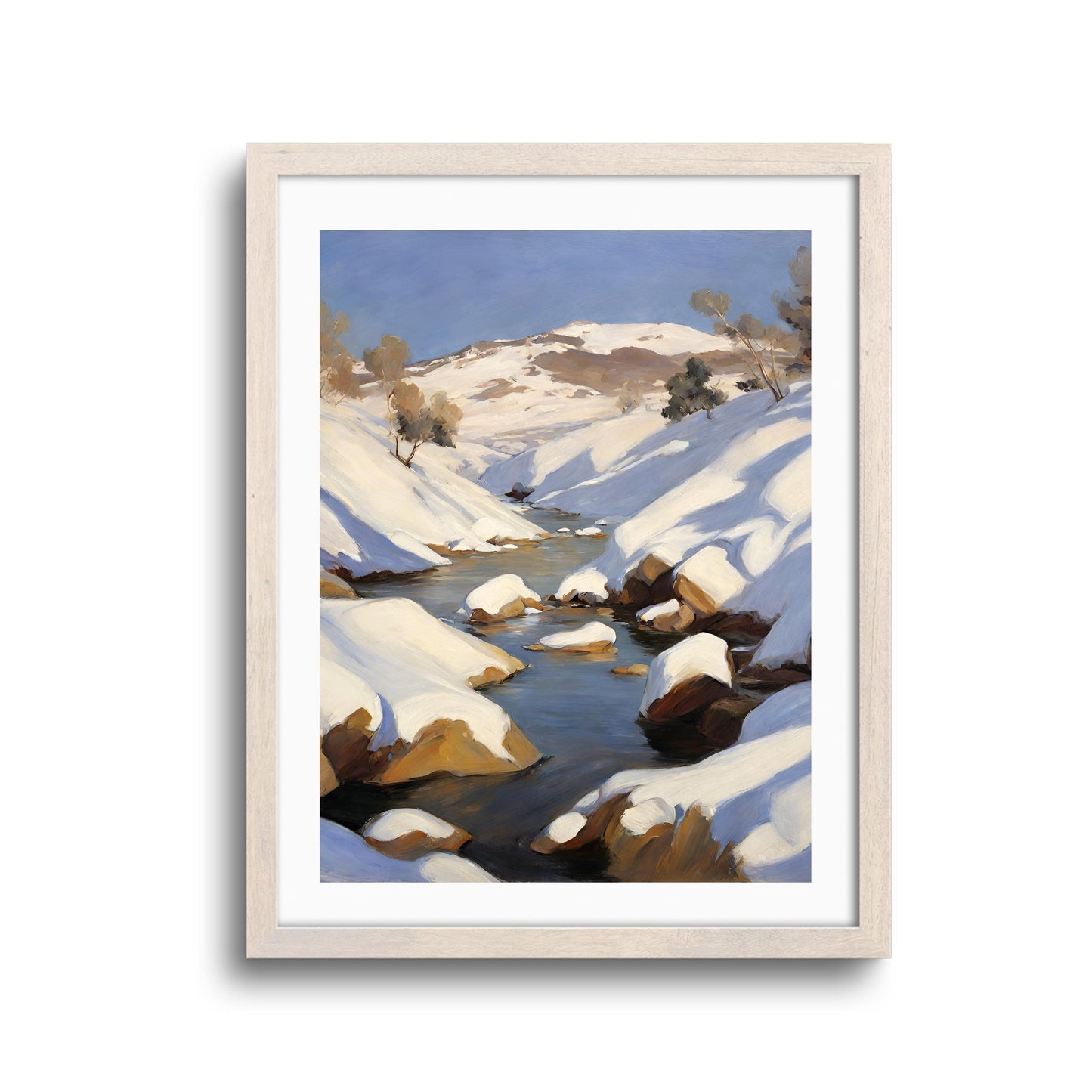 Serenidad invernal -Art Print