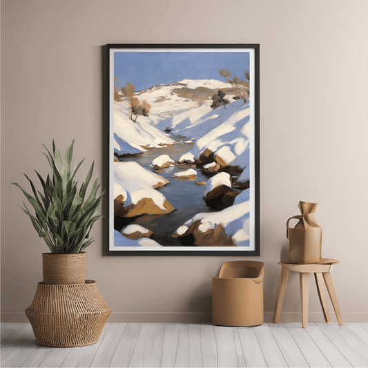 Serenidad invernal -Art Print