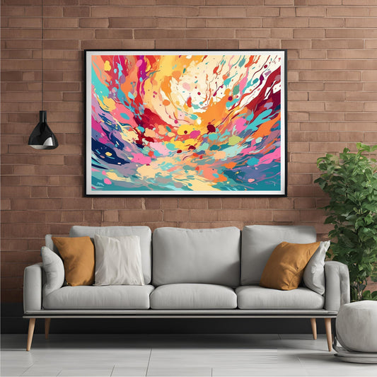 Espejismo de colores - Art Print