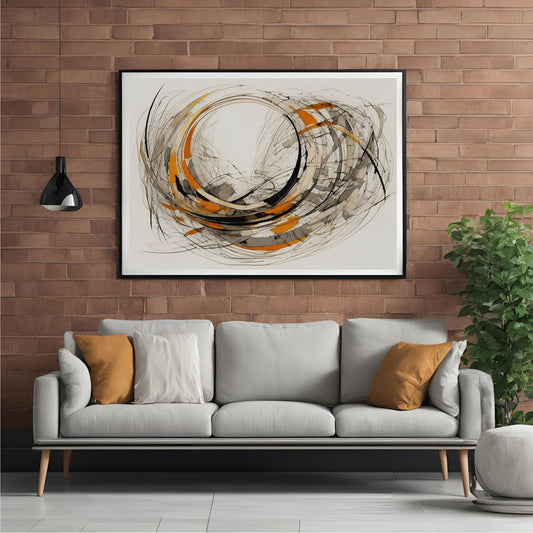 Convergencia radial - Art Print